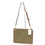 Yahoo! Yahoo!ショッピング(ヤフー ショッピング)未使用 VASCO ヴァスコ サコッシュ VS-241P CANVAS × LEATHER SAKOSSHU ショルダーバッグ 緑 オリーブ キャンバス レザー  バッグ 鞄 中古 60004923