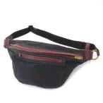 Yahoo! Yahoo!ショッピング(ヤフー ショッピング)TROPHY CLOTHING × AMERICAN WANNABE トロフィークロージング ウエストバッグ ヘリンボーン DayTripBag ブラック 黒  バッグ 鞄  中古 60006851
