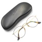 美品 Ray-Ban レイバン メガネフレーム RB3447V ROUNDMETAL ラウンドメタル ボストン 中国製 2945 ゴールド/ハバナ 度入り  61000817