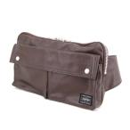 Yahoo! Yahoo!ショッピング(ヤフー ショッピング)PORTER ポーター WAIST BAG FREE STYLE 707-07147 ウエストバッグ フリースタイル ボディバッグ ブラウン 茶  バッグ 鞄  中古 64000007