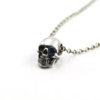 Yahoo! Yahoo!ショッピング(ヤフー ショッピング)AQUA SILVER アクアシルバー ネックレス スカル CMP-002F-GG ガラス シルバー  中古 64000426