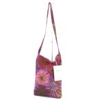 Yahoo! Yahoo!ショッピング(ヤフー ショッピング)未使用 NAISSANCE ネサーンス FLOWER PATTERN SACOCHE 19S-NSA-AC-08 サコッシュ ミニショルダーバッグ 花柄 パープル 紫 F バッグ 鞄 中古 65001819
