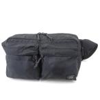 PORTER ポーター ウエストバッグ FORCE 855-07418 フォース WAIST BAG ボディバッグ ショルダーバッグ ブラック 黒  バッグ 鞄  中古 65002205