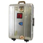 Yahoo! Yahoo!ショッピング(ヤフー ショッピング)ZERO HALLIBURTON ゼロハリバートン キャリーケース 4輪 スーツケース シルバー   65002618