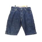 EVISU エビス デニム ショーツ ショートパンツ 7001 36 インディゴ  【中古】70003129