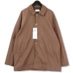 未使用 HERILL ヘリル カバーオール レザージャケット 23-011-HL-8030-3 Sheepleather Jacket 羊革 ブラウン 2 タグ付き  70015502