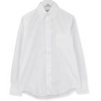 INDIVIDUALIZED SHIRTS インディビジュアライズドシャツ 長袖ボタンダウンシャツ 無地 ホワイト 白 14.5 メンズ  中古 71002641