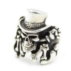 CRAZY PIG DESIGNS クレイジーピッグ リング Mascot Skull Ring CPD628 チーキーゴメス マスコットスカル 20号  80002066