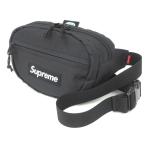 Yahoo! Yahoo!ショッピング(ヤフー ショッピング)Supreme シュプリーム ウエストバッグ 18AW Waist Bag ショルダーバッグ ポーチ ブラック 黒  バッグ 鞄  中古 90000122