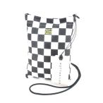 Yahoo! Yahoo!ショッピング(ヤフー ショッピング)未使用 ROTTWEILER ロットワイラー サコッシュ RW-A9S-07083 Checkered Flag Sacoche チェック フラッグ 白黒  バッグ 鞄 中古 90000746