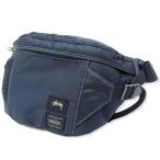 Yahoo! Yahoo!ショッピング(ヤフー ショッピング)PORTER × STUSSY ステューシー ポーター ウエストバッグ WAIST BAG コラボ ショルダーバッグ ボディバッグ ネイビー  バッグ 鞄  中古 90003041