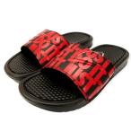 ショッピングナイキ ベナッシ 未使用 NIKE ナイキ BENASSI JDI PRINT 631261-025 ベナッシJDIプリント サンダル ブラック 黒 26cm 箱付スニーカー  中古 98000293