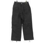  не использовался SASSAFRASsasaflasOvergrown Fatigue Pants 60/40 SF-252284fa чай g брюки кнопка fly черный чёрный S 99000627