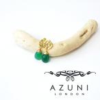 Yahoo! Yahoo!ショッピング(ヤフー ショッピング)AZUNI アズニ グリーンオニキス付きピアス レディース 新品 未使用 通販 キャサリン妃 カラーストーン 天然石 ゴールド 海外 ブランド