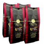 コーヒー豆 160杯分 アラビカ豆100% ヨーロピアン ブレンド コーヒー  4LB( 454ｇ×４袋）セット 【 豆 or 挽 】