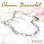 ショッピングブレスレット Pt850 プラチナチェーンブレスレット スパルタカス ミラーノ 18cm 重量 約 4.6g 送料無料 チェーン ブレス 地金 プラチナ PT 腕輪 人気 プレゼント CSBL00034