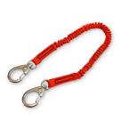 TOWA スプリング入りナイロンスリング安全コード(落下防止コード) ショートタイプ 最大長70cm