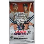 MLB 2026 TOPPS SERIES 1 BASEBALL HOBBY 1 упаковка (12 листов ввод )