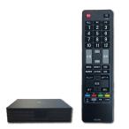 AuBee AUB-100 第二世代 手のひらサイズ 地デジ BS/CS フルハイビジョン テレビチューナー HDMI 学習リモコン IR延