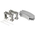  Takara Tommy (TAKARA TOMY) Plarail высота . искривление линия направляющие (2 шт. входит * блок . ножек ( серый )2 шт есть ) R-27