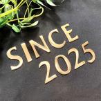  бесплатная доставка латунь Gold SINCE2025 комплект большой знак латунь письмо номер алфавит табличка табличка с именем имя кошка pohs 
