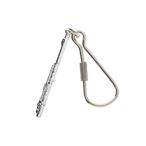 【在庫処分セール 50%off】 フルート キーホルダー シルバー Flute Keychain Silver