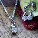 ネックレス ピアス レディース セット 50 40代 誕生日 母の日 プレゼント  女性  彼女 ツイスト