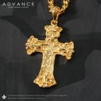 Yahoo! Yahoo!ショッピング(ヤフー ショッピング)ADVANCE アドバンス ゴールドチェーン ネックレス クロス ユリの紋章 （ARG-2050） セール