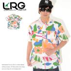 ショッピングLRG LRG エルアールジー 半袖シャツ 総柄フラワー ポケットピスネーム (L0QSMSBXX) セール