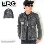 ショッピングLRG アウトレット LRG エルアールジー デニムジャケット ウォッシュ ダメージ (J184004) セール