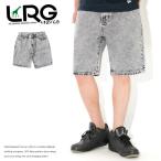 LRG エルアールジー ショートパンツ デニム カラーステッチ ダメージ TRUE TAPER (L0QHMBSXX) セール