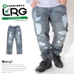 ショッピングLRG LRG エルアールジー ジーンズ デニムパンツ ウォッシュ ダメージ ステッチリペア (J175031) セール