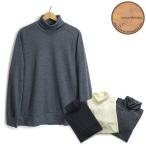 ショッピングTOKYO Re made in tokyo japan [3520A-CT] ドレス ウールニット タートル Dress Wool Knit Turtle Neck 日本製