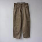 GOLD SELVEDGE WEAPON WIDE TROUSERS-GL42282 / Gold ткань to отметка широкий тигр u The -/ Toyo Enterprises 