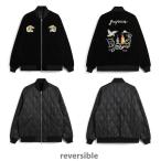 ＜JAPAN SPECIAL＞TAION　 ジャパンスペシャル リバーシブル スカジャン ダウンジャケット　BlackxBlack