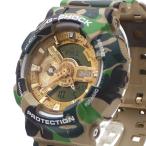 Yahoo! Yahoo!ショッピング(ヤフー ショッピング)エイプ A BATHING APE x カシオ CASIO BAPE XXV 25TH G-SHOCK GA-110 ジーショック GREEN グリーン 緑 メンズ 新品 287000220015 グッズ
