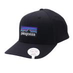 新品 パタゴニア Patagonia P-6 Logo Roger That Hat 6パネルキャップ BLACK ブラック 黒 38132 265001134011 ヘッドウェア