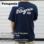 ショッピングパタゴニア 新品 パタゴニア Patagonia M's Quality Surf Pocket Responsibili Tee ポケット レスポンシビリ Tシャツ 37442 200008855167 半袖Tシャツ