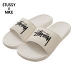 ショッピングベナッシ 新品 ステューシー STUSSY x ナイキ NIKE BENASSI ベナッシ スライド サンダル SAIL/BLACK DC5239-100 292000328320 フットウェア