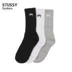 新品 ステューシー STUSSY STOCK CREW SOCK ソックス 靴下 1足 単品 バラ売り 290005991010 グッズ