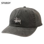 新品 ステューシー STUSSY WASHED BASIC LOW PRO CAP キャップ CHARCOAL チャコール 265001775012 ヘッドウェア