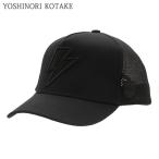 新品 ヨシノリコタケ YOSHINORI KOTAKE x バーニーズ ニューヨーク BARNEYS NEWYORK BLACK LINE THUNDER MESH CAP キャップ 251001686011 ヘッドウェア