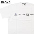 ショッピングコムデギャルソン 新品 ブラック コムデギャルソン BLACK COMME des GARCONS x ナイキ NIKE LOGO TEE Tシャツ 200009342060 半袖Tシャツ