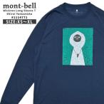 新品 モンベル mont-bell WIC. ロングスリーブ T 白い山男 長袖Tシャツ 1114771 アウトドア 202007748057 TOPS
