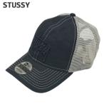 新品 ステューシー STUSSY WASHED BASIC TRUCKER 9TWENTY トラッカー キャップ スケート ストリート エイトボール ストックロゴ 265001981017 ヘッドウェア
