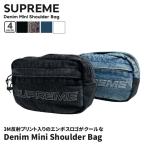  новый товар Supreme SUPREME 25FW Denim Mini Shoulder Bag Mini сумка на плечо 25AW 275000335017 товары 