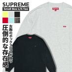 ショッピングシュプリーム 新品 シュプリーム SUPREME 25FW Small Box L/S Tee スモールボックス 長袖Tシャツ ロンT ロゴ ワッペン 綿100% カットソー トップス 25AW 202007776