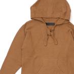 ショッピングロンハーマン 新品 ロンハーマン Ron Herman RH LIGHTWEIGHT ALPACA BAJA PULLOVER メキシカン パーカー CAMEL キャメル Sサイズ 231000383036 (SWT/HOODY)