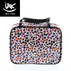 Yahoo! Yahoo!ショッピング(ヤフー ショッピング)【送料無料】IZAK アイザック Vinyl Toiletry Bag コスメバッグ 化粧バッグ プチフラワー 小花柄