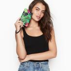 【送料無料】VICTORIA'S SECRET VS Monogram Tech Clutch Wallet ヴィクトリアシークレット ウォレット クラッチ トロピカル柄 ブラック